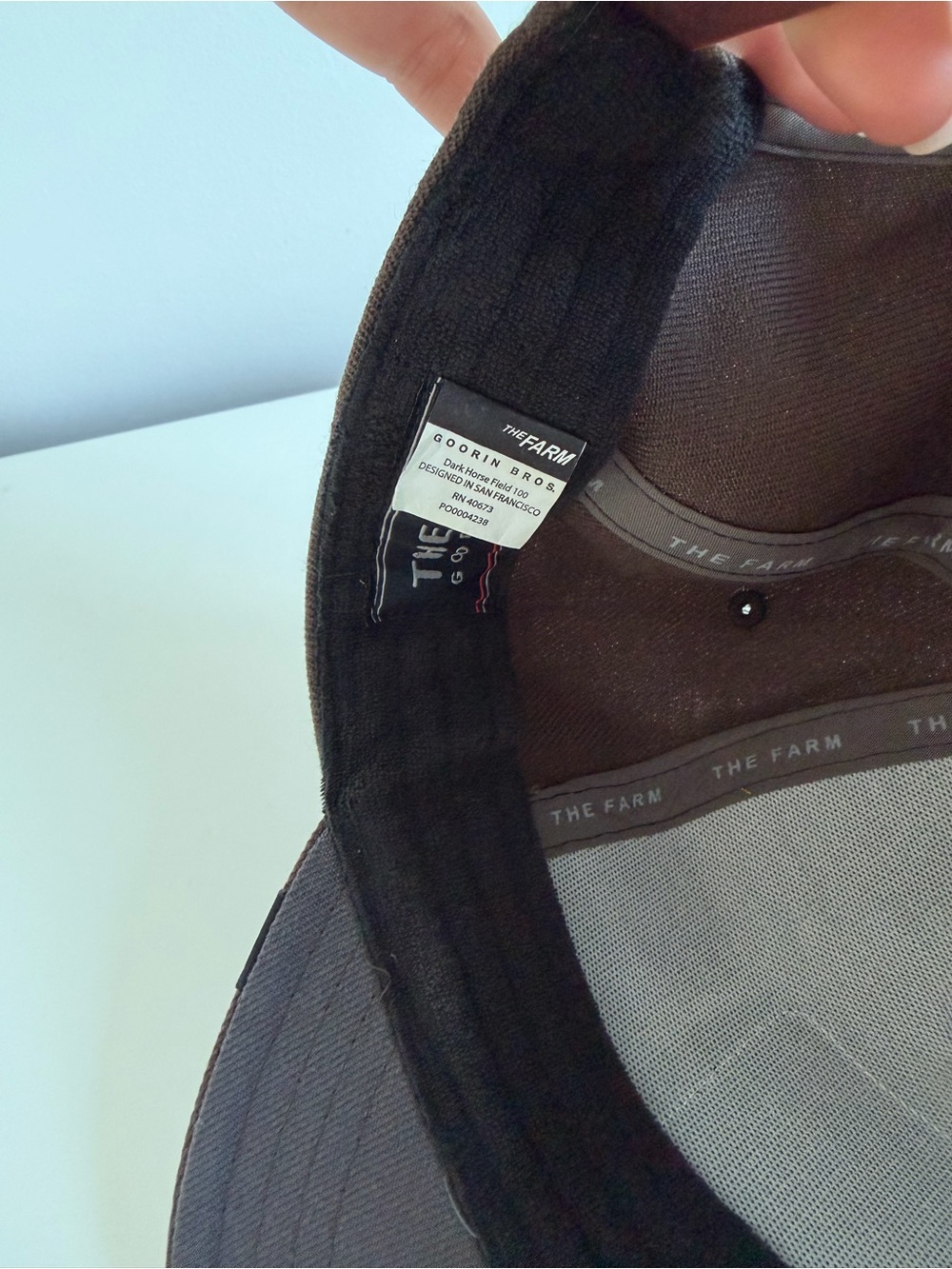 Goorin Bros Brown Trucker Hat - Picture 5 of 6